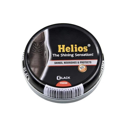 Helios Shoe Polish Wax Black 